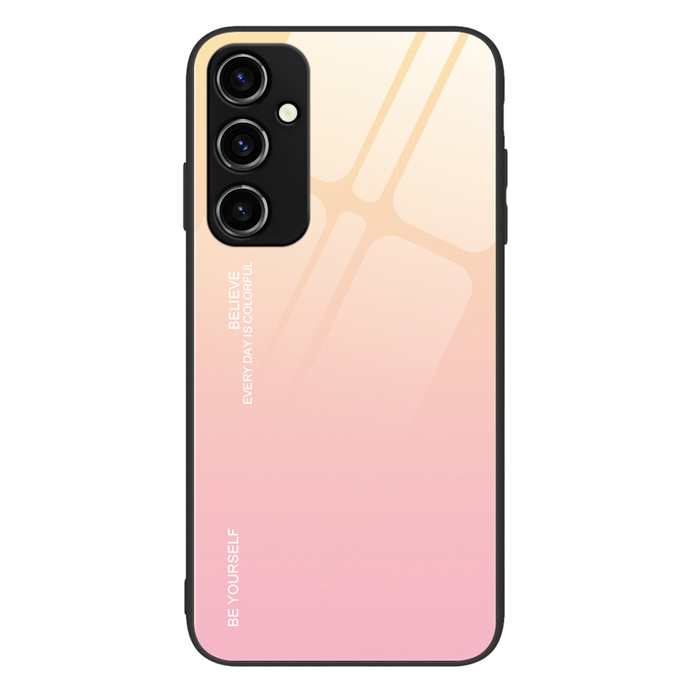 Gradient Color Phone Case for Samsung Galaxy A54 5G Tempered Glass PC TPU Anti-Slip Phone Cover Gradient Color Phone Case for Samsung Galaxy A54 5G Tempered Glass PC TPU Anti-Slip Phone Cover